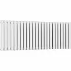 Alt Tag Template: Buy Reina Neval Aluminium Double Panel Horizontal Radiator 600mm H x 1407mm W White Dual Fuel Standard by Reina for only £1,005.12 in Reina, Reina Designer Radiators, Dual Fuel Standard Horizontal Radiators at Main Website Store, Main Website. Shop Now
