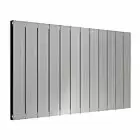 Alt Tag Template: Buy Reina Polito Aluminium Horizontal Radiator 600mm H x 1004mm W Polished Dual Fuel Thermostatic by Reina for only £444.00 in Reina, Dual Fuel Thermostatic Horizontal Radiators at Main Website Store, Main Website. Shop Now