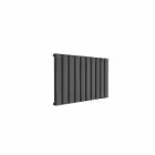 Alt Tag Template: Buy Reina Vicari Aluminium Anthracite Single Panel Horizontal Designer Radiator 600mm H x 1000mm W - Electric Only-Thermostatic by Reina for only £494.32 in Reina, Electric Thermostatic Horizontal Radiators at Main Website Store, Main Website. Shop Now