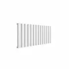 Alt Tag Template: Buy Reina Vicari Aluminium White Single Panel Horizontal Designer Radiator 600mm H x 1400mm W - Electric Only - Thermostatic by Reina for only £644.61 in Reina, Electric Thermostatic Horizontal Radiators at Main Website Store, Main Website. Shop Now