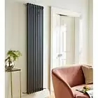 Alt Tag Template: Buy Kartell Laser Klassic Steel Anthracite Vertical 2 Column Radiator 1800mm H x 335mm W by Kartell for only £271.34 in Shop By Brand, Radiators, Kartell UK, Column Radiators, Kartell UK Radiators, Vertical Column Radiators, Anthracite Column Radiators Vertical at Main Website Store, Main Website. Shop Now