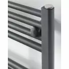 Alt Tag Template: Buy Rads 2 Rails Brompton Graphite Straight Aluminium Cross Tube Towel Rail 1152mm x 528mm by RADS 2 RAILS for only £305.60 in Towel Rails, Heated Towel Rails Ladder Style at Main Website Store, Main Website. Shop Now