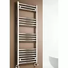 Alt Tag Template: Buy Reina Capo Flat Steel Heated Towel Rail 1600mm x 600mm Chrome Electric Only Standard by Reina for only £217.71 in Reina, Electric Standard Ladder Towel Rails at Main Website Store, Main Website. Shop Now