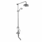 Alt Tag Template: Buy BC Designs Victrion Triple Exposed Shower Valve with Spout Bath Filler and 8″ Shower Head, Chrome by BC Designs for only £647.34 in Shop By Brand, Showers, Shower Heads, Rails & Kits, Shower Valves, BC Designs, BC Designs Showers, Exposed Shower Valves, Shower Heads, Showers Heads, Rail Kits & Accessories at Main Website Store, Main Website. Shop Now