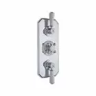 Alt Tag Template: Buy BC Designs Victrion Triple 2-Way Concealed Shower Valve Chrome by BC Designs for only £264.00 in BC Designs, Concealed Shower Valves, BC Designs Wastes & Accessories at Main Website Store, Main Website. Shop Now