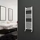 Alt Tag Template: Buy Eastgate 22mm Steel Curved White Heated Towel Rail 1200mm H x 400mm W - Dual Fuel - Standard by Eastgate for only £194.25 in Dual Fuel Standard Towel Rails at Main Website Store, Main Website. Shop Now