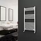 Alt Tag Template: Buy Eastgate 22mm Steel Curved White Heated Towel Rail 1200mm H x 600mm W - Dual Fuel - Standard by Eastgate for only £206.56 in Dual Fuel Standard Towel Rails at Main Website Store, Main Website. Shop Now