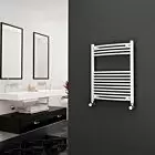 Alt Tag Template: Buy Eastgate 22mm Steel Curved White Heated Towel Rail 800mm H x 600mm W - Electric Only - Thermostatic by Eastgate for only £187.87 in Electric Thermostatic Towel Rails Vertical at Main Website Store, Main Website. Shop Now