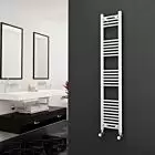 Alt Tag Template: Buy Eastgate 22mm Steel Straight White Heated Towel Rail 1600mm H x 300mm W - Electric Only - Thermostatic by Eastgate for only £201.76 in Electric Thermostatic Towel Rails Vertical at Main Website Store, Main Website. Shop Now