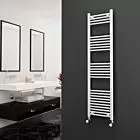 Alt Tag Template: Buy Eastgate 22mm Steel Straight White Heated Towel Rail 1600mm H x 400mm W - Electric Only - Standard by Eastgate for only £177.45 in White Electric Heated Towel Rails, Straight White Electric Heated Towel Rails at Main Website Store, Main Website. Shop Now
