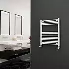 Alt Tag Template: Buy Eastgate 22mm Steel Straight White Heated Towel Rail 800mm H x 600mm W - Dual Fuel - Standard by Eastgate for only £178.67 in Dual Fuel Standard Towel Rails at Main Website Store, Main Website. Shop Now