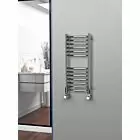 Alt Tag Template: Buy Eastgate 304 Curved Polished Stainless Steel Heated Towel Rail 800mm x 350mm - Central Heating - 1112BTU's by Eastgate for only £314.54 in 0 to 1500 BTUs Towel Rail, Eastgate Heated Towel Rails, Eastgate 304 Stainless Steel Heated Towel Rails at Main Website Store, Main Website. Shop Now