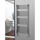 Alt Tag Template: Buy Eastgate 304 Curved Polished Stainless Steel Heated Towel Rail 1400mm x 600mm - Dual Fuel - Thermostatic - 2898BTU's by Eastgate for only £723.44 in Dual Fuel Thermostatic Towel Rails, Eastgate Heated Towel Rails, Eastgate 304 Stainless Steel Heated Towel Rails at Main Website Store, Main Website. Shop Now