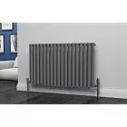 Alt Tag Template: Buy Eastgate Eclipse Steel Anthracite Horizontal Designer Radiator 600mm H x 1044mm W Single Panel - Central Heating by Eastgate for only £228.57 in 2500 to 3000 BTUs Radiators, Anthracite Horizontal Designer Radiators at Main Website Store, Main Website. Shop Now