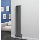 Alt Tag Template: Buy Eastgate Eclipse Steel Anthracite Vertical Designer Radiator by Eastgate for only £169.64 in Huge Savings, Living Room Radiators, Cheap Radiators, SALE, View All Radiators, Modern Radiators, Mild Steel Radiators, Designer Radiators, Eastgate Designer Radiators, Vertical Designer Radiators, Eastgate Eclipse Designer Radiators, Anthracite Vertical Designer Radiators at Main Website Store, Main Website. Shop Now