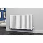 Alt Tag Template: Buy Eastgate Eclipse Steel White Horizontal Designer Radiator 600mm H x 1044mm W Double Panel - Central Heating by Eastgate for only £301.72 in 5000 to 5500 BTUs Radiators, White Horizontal Designer Radiators at Main Website Store, Main Website. Shop Now