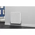 Alt Tag Template: Buy Eastgate Eclipse Steel White Horizontal Designer Radiator 600mm H x 580mm W Double Panel - Central Heating by Eastgate for only £187.68 in 2500 to 3000 BTUs Radiators, White Horizontal Designer Radiators at Main Website Store, Main Website. Shop Now