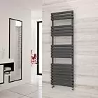 Alt Tag Template: Buy Eastgate Eclipse Anthracite Designer Towel Rail 1595mm H x 500mm W - Electric Only - Standard by Eastgate for only £306.66 in Electric Standard Designer Towel Rails at Main Website Store, Main Website. Shop Now