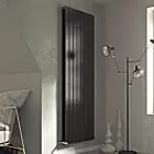 Alt Tag Template: Buy Eucotherm Mars DUO Double Flat Panel Vertical Designer Radiator Anthracite 1800mm H x 295mm W by Eucotherm for only £394.20 in 3000 to 3500 BTUs Radiators, Vertical Designer Radiators at Main Website Store, Main Website. Shop Now