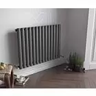 Alt Tag Template: Buy Eucotherm Nova Tube Single 600 Vertical Designer Radiator Textured Matt Anthracite 600mm H x 816mm W by Eucotherm for only £216.77 in 1500 to 2000 BTUs Radiators, Vertical Designer Radiators at Main Website Store, Main Website. Shop Now