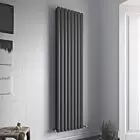 Alt Tag Template: Buy Eucotherm Nova Duo Tube Double Panel Vertical Designer Radiator Textured Matt Anthracite 1500mm H x 410mm W by Eucotherm for only £396.51 in 3500 to 4000 BTUs Radiators at Main Website Store, Main Website. Shop Now