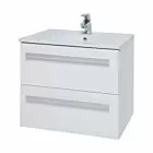 Alt Tag Template: Buy Kartell Purity Wall Mounted 2 Drawer Unit & Ceramic Basin 600mm - White by Kartell for only £318.09 in Furniture, Suites, Basins, Bathroom Vanity Units, Bathroom Cabinets & Storage, Wall Mounted Vanity Units, Modern Vanity Units, Modern Bathroom Cabinets at Main Website Store, Main Website. Shop Now