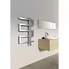 Alt Tag Template: Buy Carisa Ibiza Brushed Stainless Steel Designer Heated Towel Rail 770mm x 500mm Dual Fuel - Thermostatic by Carisa for only £751.04 in Carisa Designer Radiators, Dual Fuel Thermostatic Towel Rails at Main Website Store, Main Website. Shop Now
