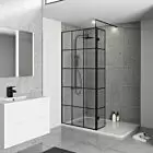 Alt Tag Template: Buy Kartell Krittel Wet Room Screen with Support Bar 1200mm by Kartell for only £233.55 in Enclosures, Kartell UK, Wet Rooms, Wet Room Screens at Main Website Store, Main Website. Shop Now