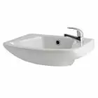 Alt Tag Template: Buy Kartell G4K 1 Tap Hole Cloakroom Basin 510mm by Kartell for only £68.50 in Taps & Wastes, Suites, Basins, Kartell UK, Basin Taps, Cloakroom Basins at Main Website Store, Main Website. Shop Now