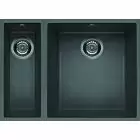 Alt Tag Template: Buy Reginox QUADRA 150 TT U-M 1.5 Bowl Semi-integrated Granite Kitchen Sink, Titanium by Reginox for only £276.51 in Reginox, Granite Kitchen Sinks at Main Website Store, Main Website. Shop Now