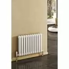 Alt Tag Template: Buy Reina Coneva Steel White Horizontal Designer Radiator 550mm x 1420mm - Dual Fuel - Thermostatic by Reina for only £560.78 in Reina Designer Radiators, Dual Fuel Thermostatic Horizontal Radiators at Main Website Store, Main Website. Shop Now