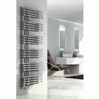 Alt Tag Template: Buy Reina Elisa Steel Chrome Designer Heated Towel Rail 1000mm H x 500mm W Dual Fuel - Thermostatic by Reina for only £327.20 in Reina, Dual Fuel Thermostatic Towel Rails, Reina Heated Towel Rails at Main Website Store, Main Website. Shop Now