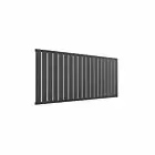 Alt Tag Template: Buy Reina Flat Steel Anthracite Single Panel Horizontal Designer Radiator 600mm H x 1402mm W - Dual Fuel - Standard by Reina for only £358.58 in Reina, Reina Designer Radiators, Dual Fuel Standard Horizontal Radiators at Main Website Store, Main Website. Shop Now