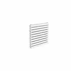 Alt Tag Template: Buy Reina Nevah Steel White Double Panel Horizontal Designer Radiator 590mm H x 600mm W - Dual Fuel - Thermostatic by Reina for only £342.67 in Reina, Reina Designer Radiators, Dual Fuel Thermostatic Horizontal Radiators at Main Website Store, Main Website. Shop Now