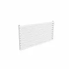 Alt Tag Template: Buy Reina Nevah Steel White Single Panel Horizontal Designer Radiator 590mm H x 1200mm W - Electric Only - Standard by Reina for only £242.99 in Radiators, Reina, Reina Designer Radiators at Main Website Store, Main Website. Shop Now