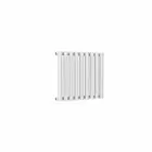 Alt Tag Template: Buy Reina Sena Steel White Horizontal Designer Radiator 550mm H x 595mm W Dual Fuel - Thermostatic by Reina for only £287.36 in Reina, Dual Fuel Thermostatic Horizontal Radiators at Main Website Store, Main Website. Shop Now