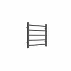 Alt Tag Template: Buy Reina Serena Steel Designer Heated Towel Rail Anthracite 500mm H x 500mm W Dual Fuel Standard by Reina for only £188.36 in Reina, Dual Fuel Standard Towel Rails at Main Website Store, Main Website. Shop Now