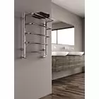 Alt Tag Template: Buy Reina Elvo Stainless Steel Designer Heated Towel Rail Polished 660mm H x 530mm W - Electric Only Thermostatic by Reina for only £321.71 in Reina, Electric Thermostatic Towel Rails Vertical at Main Website Store, Main Website. Shop Now