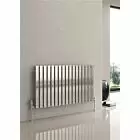 Alt Tag Template: Buy Reina Flox Double Panel Horizontal Radiator 600mm H x 413mm W Polished Central Heating by Reina for only £350.42 in Radiators, View All Radiators, Reina at Main Website Store, Main Website. Shop Now