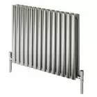 Alt Tag Template: Buy Reina Nerox Stainless Steel Brushed Horizontal Designer Radiator 600mm H x 413mm W Double Panel Electric Only - Thermostatic by Reina for only £407.39 in Reina, Electric Thermostatic Horizontal Radiators at Main Website Store, Main Website. Shop Now