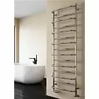 Alt Tag Template: Buy Reina Belbo Stainless Steel Designer Heated Towel Rails Polished 820mm H x 530mm W - Electric Only Thermostatic by Reina for only £330.64 in Reina, Electric Thermostatic Towel Rails Vertical at Main Website Store, Main Website. Shop Now