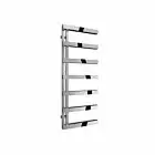 Alt Tag Template: Buy Reina Piazza Stainless Steel Designer Heated Towel Rail 1270mm H x 500mm W Polished Electric Only Standard by Reina for only £493.26 in Towel Rails, Reina, Designer Heated Towel Rails, Electric Heated Towel Rails, Electric Standard Designer Towel Rails, Stainless Steel Designer Heated Towel Rails at Main Website Store, Main Website. Shop Now