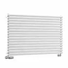 Alt Tag Template: Buy TradeRad Premium Steel Round Tube Single Panel Horizontal Designer Radiator White 538mm H x 1220mm W by TradeRad for only £303.52 in Radiators, Designer Radiators, Horizontal Designer Radiators, White Horizontal Designer Radiators at Main Website Store, Main Website. Shop Now