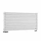 Alt Tag Template: Buy TradeRad Premium Steel Round Tube Double Panel Horizontal Designer Radiator White 402mm H x 1220mm W by TradeRad for only £372.60 in Radiators, Designer Radiators, Horizontal Designer Radiators, 3500 to 4000 BTUs Radiators, White Horizontal Designer Radiators at Main Website Store, Main Website. Shop Now