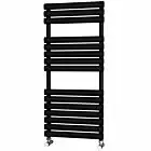 Alt Tag Template: Buy Traderad Elliptical Black Tube Designer Towel Rail 1100mm H x 500mm W - Electric Only - Standard by TradeRad for only £257.83 in Electric Standard Designer Towel Rails at Main Website Store, Main Website. Shop Now
