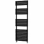 Alt Tag Template: Buy Traderad Elliptical Black Tube Designer Towel Rail 1600mm H x 500mm W - Dual Fuel - Thermostatic by TradeRad for only £390.29 in Dual Fuel Thermostatic Towel Rails at Main Website Store, Main Website. Shop Now