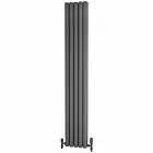 Alt Tag Template: Buy Traderad Elliptical Tube Steel Anthracite Vertical Designer Radiator 1800mm x 295mm Double Panel - Central Heating by TradeRad for only £228.72 in Radiators, TradeRad, View All Radiators, Designer Radiators, TradeRad Radiators, Vertical Designer Radiators, Traderad Elliptical Tube Designer Radiators at Main Website Store, Main Website. Shop Now