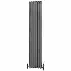 Alt Tag Template: Buy Traderad Elliptical Tube Steel Anthracite Vertical Designer Radiator 1800mm H x 354mm W Double Panel - Central Heating by TradeRad for only £252.71 in Radiators, TradeRad, View All Radiators, Designer Radiators, TradeRad Radiators, Vertical Designer Radiators, Traderad Elliptical Tube Designer Radiators at Main Website Store, Main Website. Shop Now