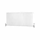 Alt Tag Template: Buy Traderad Elliptical Tube Steel White Horizontal Designer Radiator 600mm x 1250mm Single Panel - Central Heating by TradeRad for only £203.79 in Autumn Sale at Main Website Store, Main Website. Shop Now