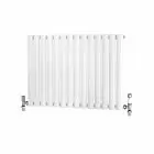 Alt Tag Template: Buy Traderad Elliptical Tube Steel White Horizontal Designer Radiator 600mm x 820mm Single Panel - Central Heating by TradeRad for only £154.93 in Autumn Sale at Main Website Store, Main Website. Shop Now